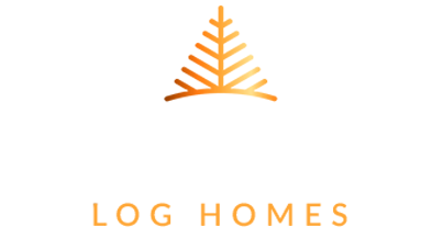 Stonewood log homes logo and icon with white text