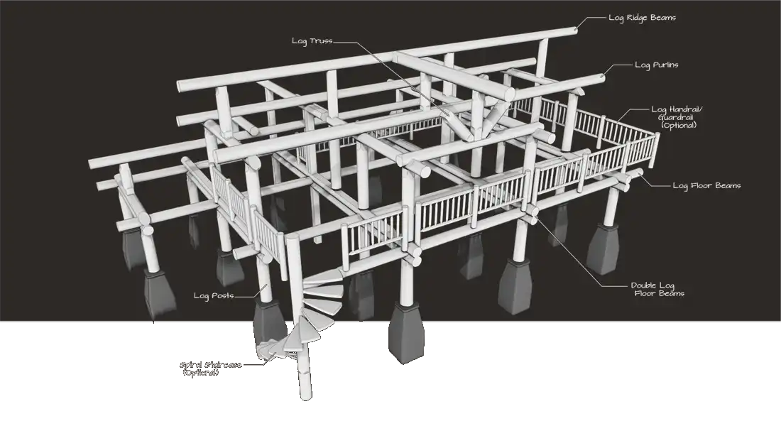 3D Timber Structure