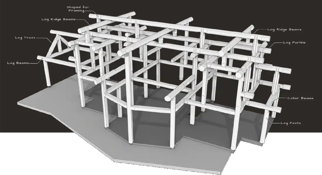 3D Timber Structure