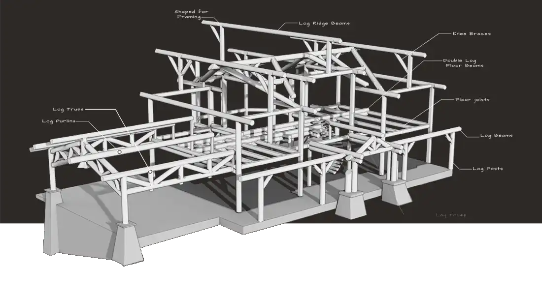 3D Timber Structure
